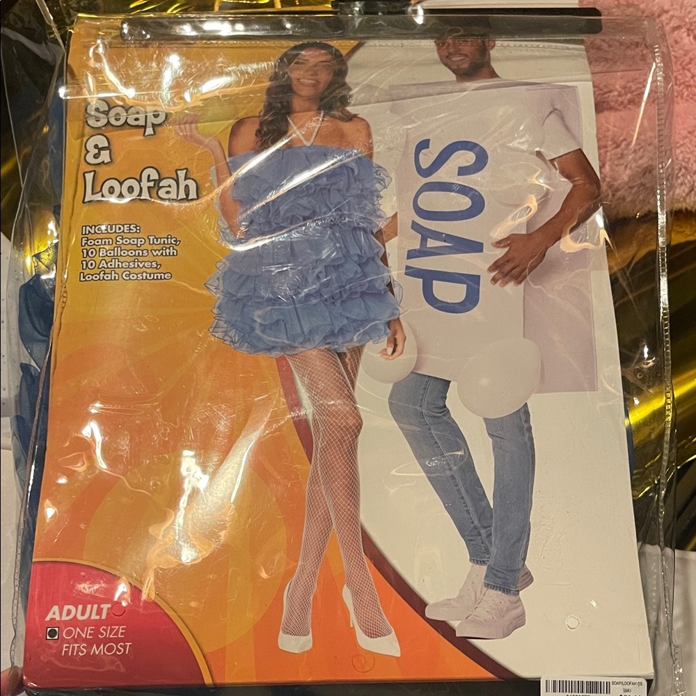 Soap & Loofah Costume Set